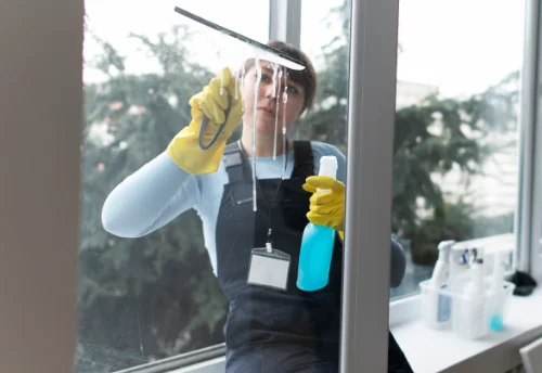 Nettoyage de vitres intérieures et extérieures à Cuis